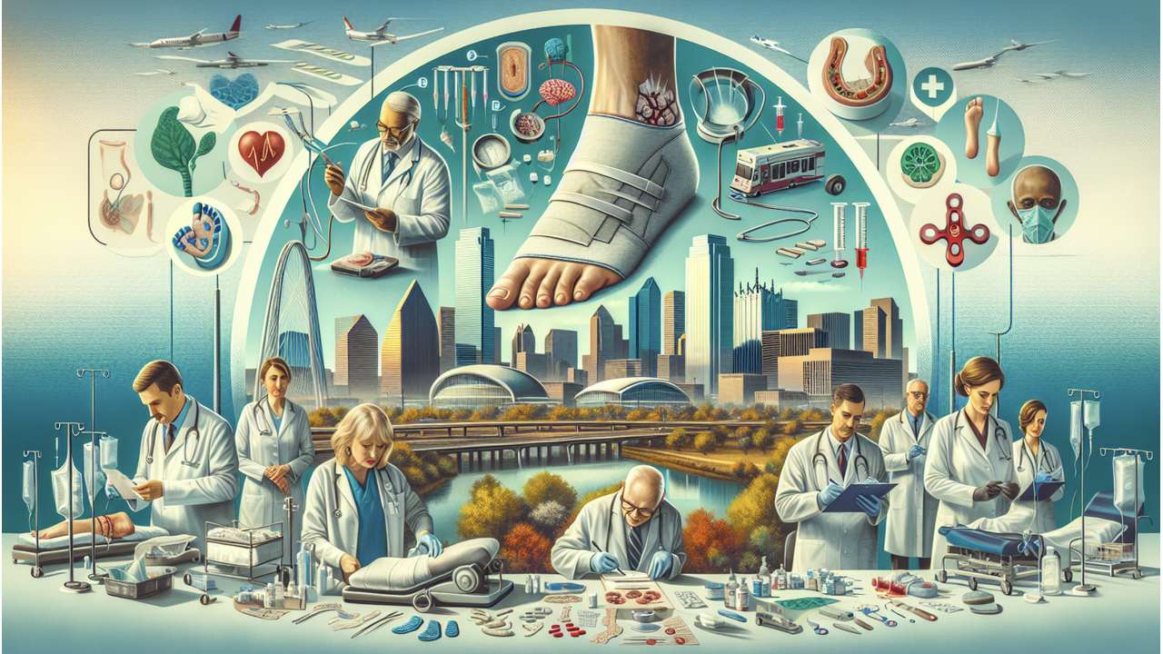 How to Treat Diabetic Foot Ulcers in Dallas: Best Practices